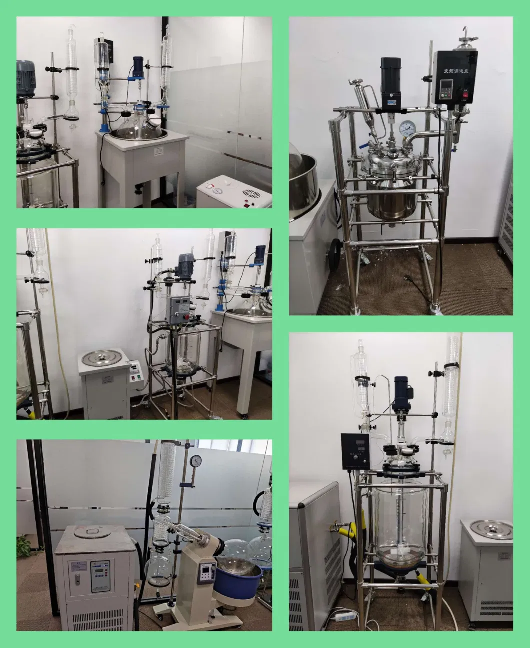 Factory Delivery Thin Wiped Film Evaporator Jacketed Rotary Evaporator Molecular Ditiller