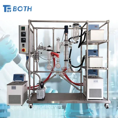 Полностью настраиваемая протертая молекулярная дистилляция короткого пути оборудования для дистилляции пленки